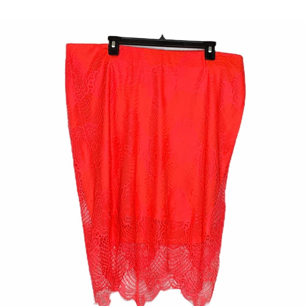 Torrid Lace Skirt Size 2‎ Nylon With Spandex Skirt